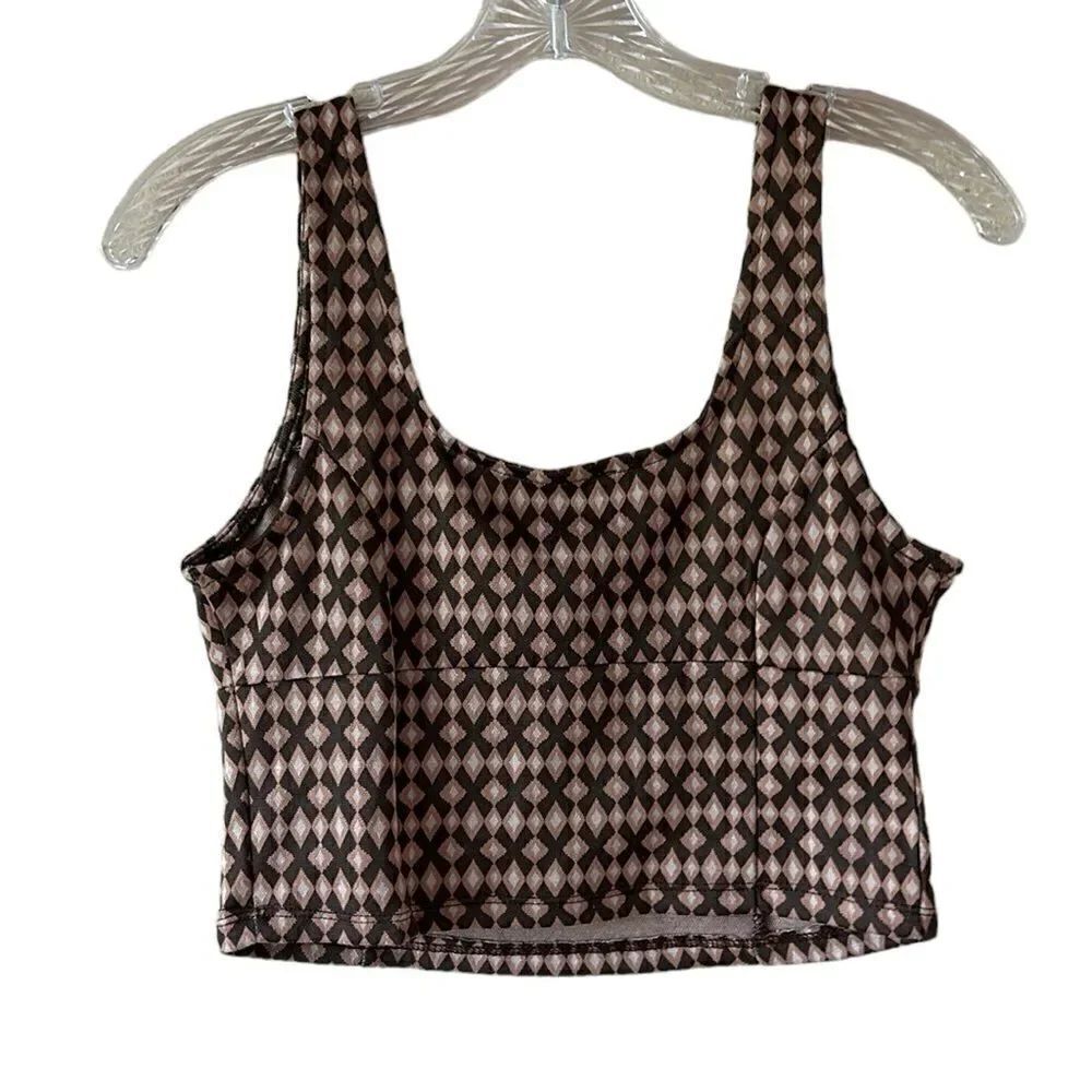 NEW Pink Rose Crop Top - Picture 5 of 6